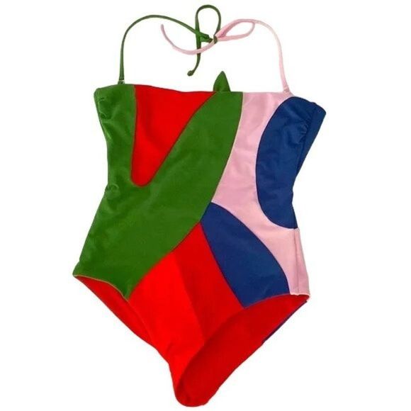 Mara Hoffman Other - NWT MARA HOFFMAN Fernanda  Colorblock One Piece Swimsuit size small